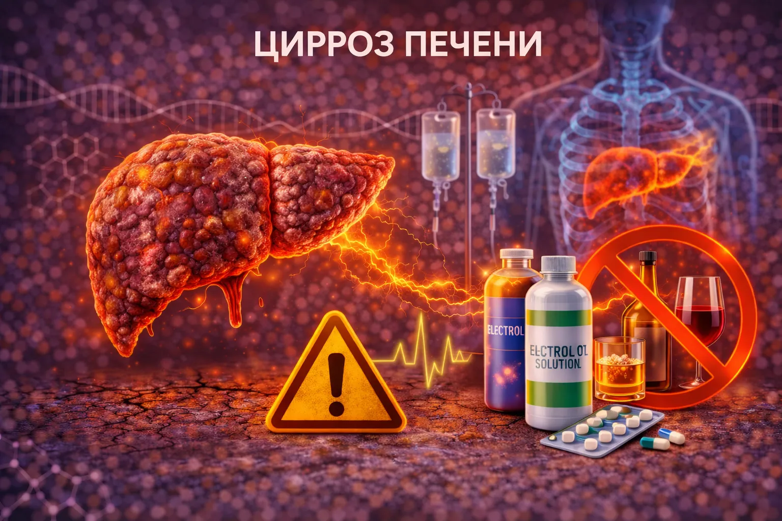 Цирроз печени: причины и лечение